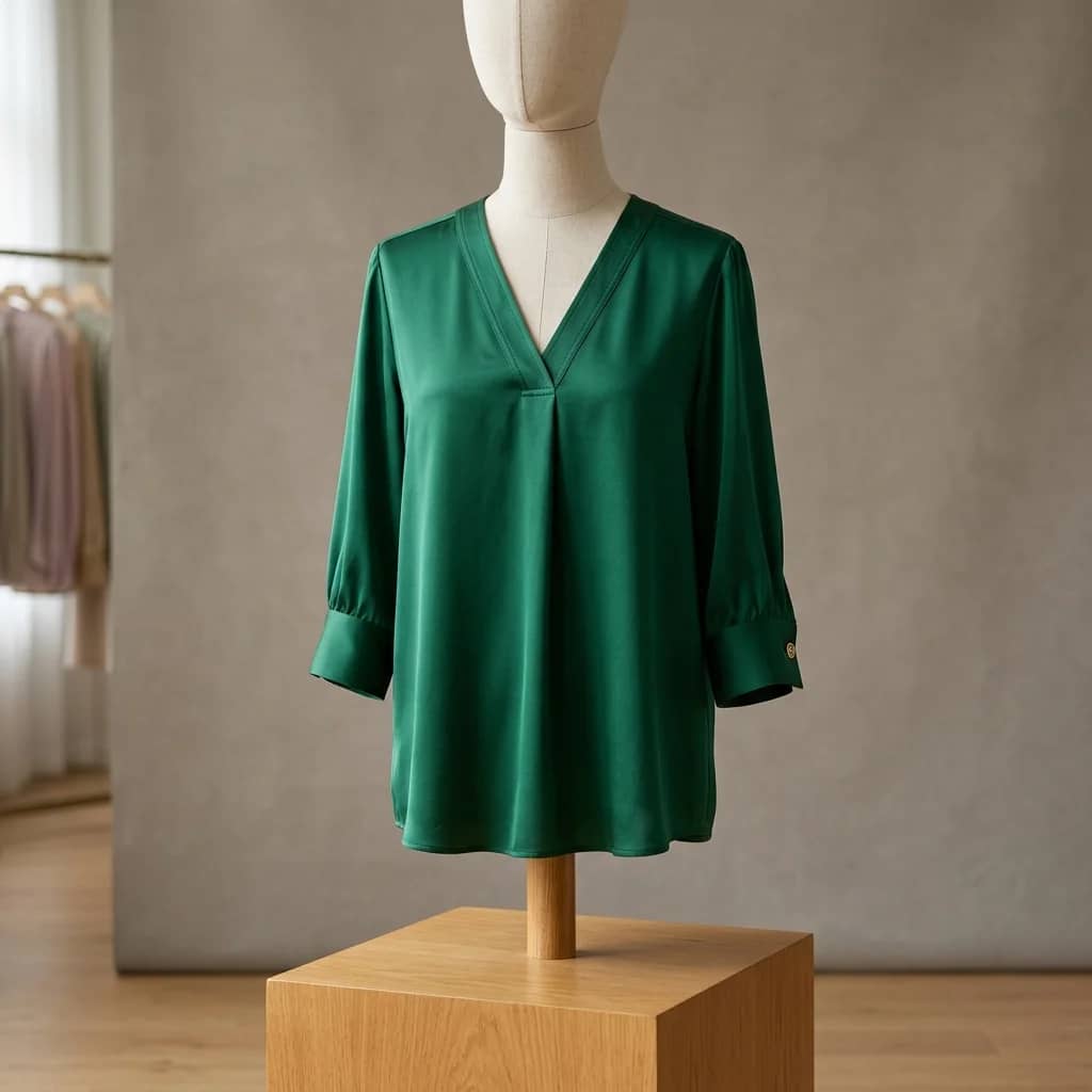 Silk Blouses & Dresses