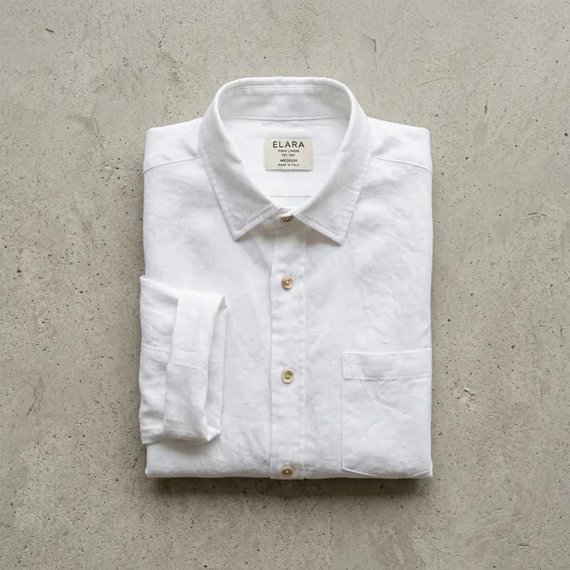 Linen Casual Button-Down