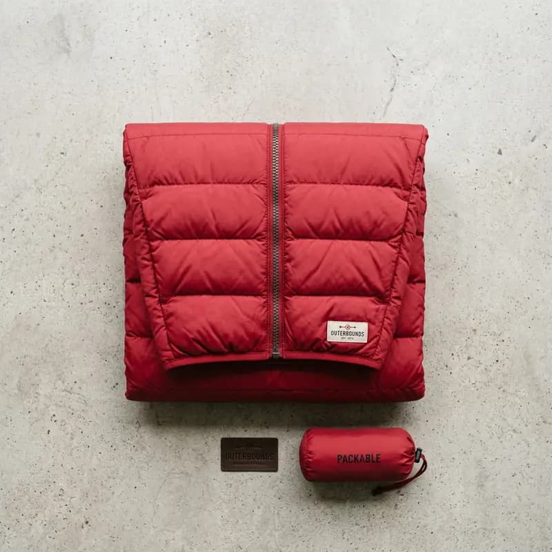 Quilted Down Packable Vest