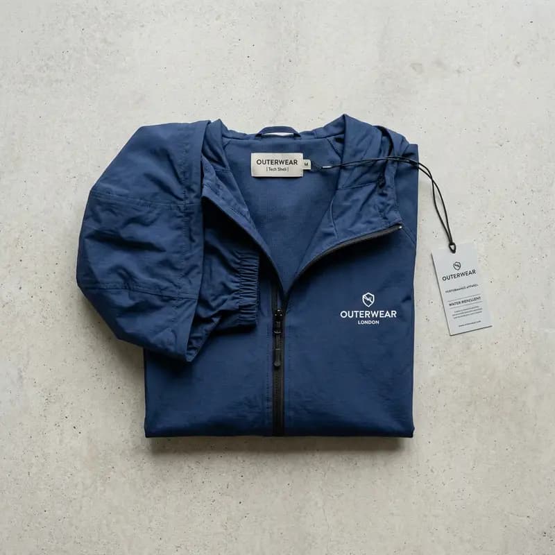 Lightweight Hooded Windbreaker