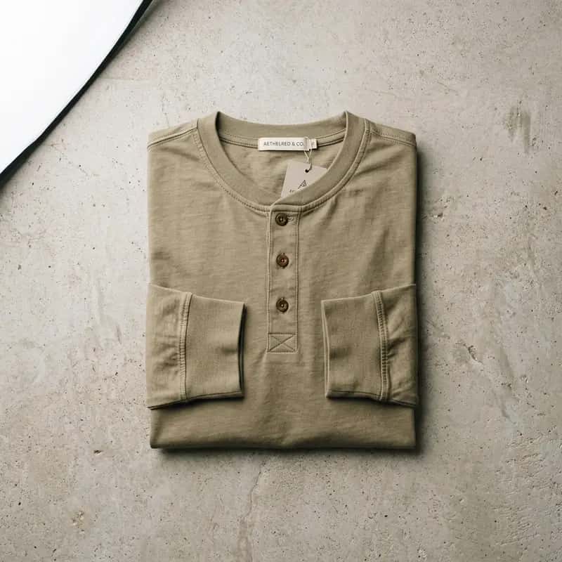 Henley Long Sleeve Tee